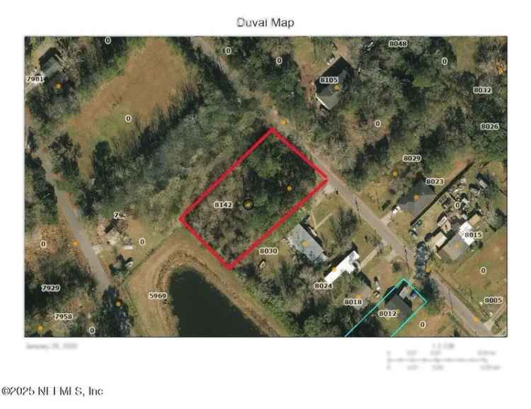 Land For Sale in 8142, Tarling Avenue, Jacksonville, Florida