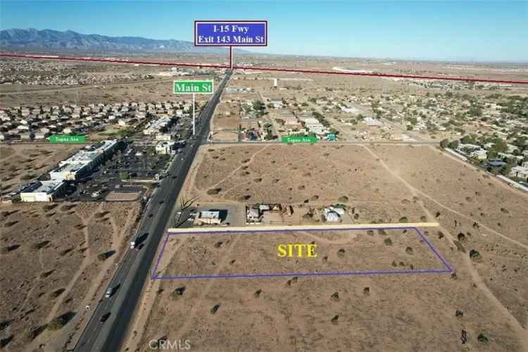 Land For Sale in Hesperia, California