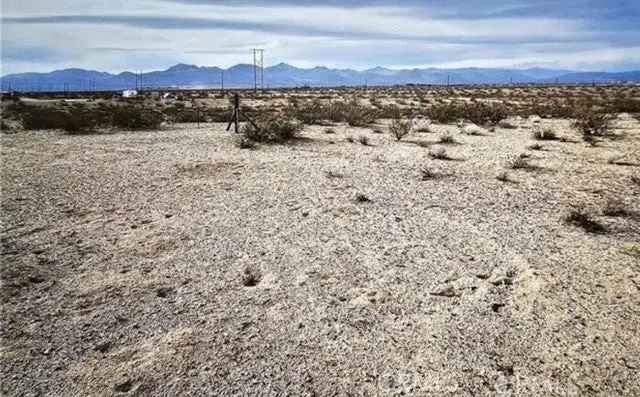 Land For Sale in Ridgecrest, California