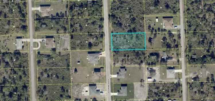 Land For Sale in 916, Richmond Avenue North, Lehigh Acres, Florida