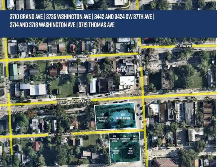 Land For Sale in 3424, Southwest 37th Avenue, Miami, Florida