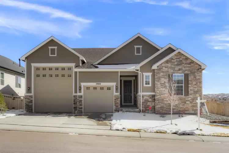 Luxury Home for Rent in Cobblestone Ranch Castle Rock