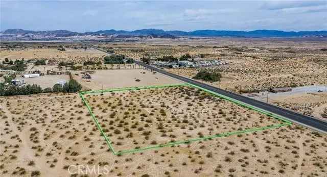 Land For Sale in Twentynine Palms, California