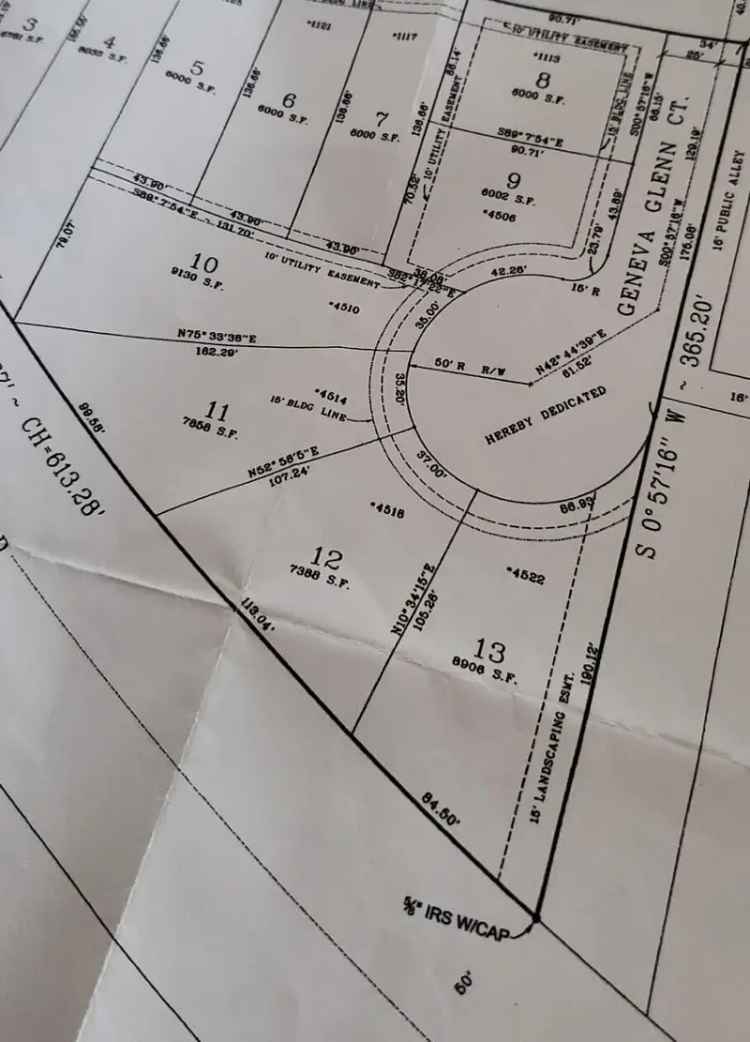 Land For Sale in East Chicago, Indiana