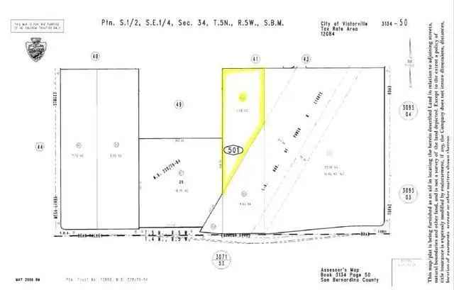 Land For Sale in Victorville, California