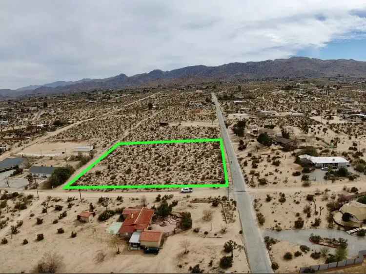 Land For Sale in Joshua Tree, California