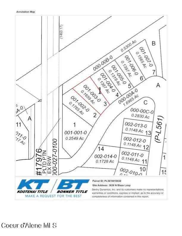 Land For Sale in Post Falls, Idaho