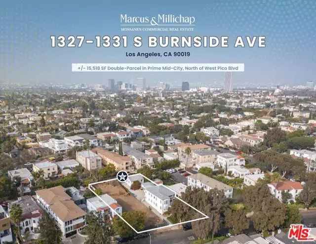 Land For Sale in 1331, South Burnside Avenue, Los Angeles, California