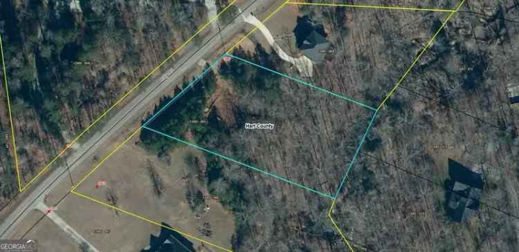 Land For Sale in Hartwell, Georgia