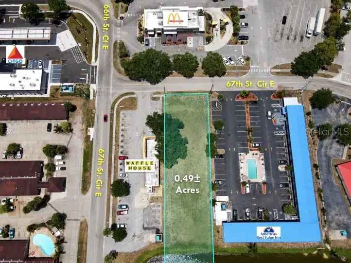 Land For Sale in 605, 67th Street Circle East, Bradenton, Florida