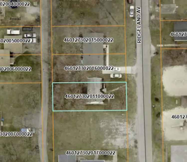 Land For Sale in 614, Ridgeland Avenue, Michigan City, Indiana