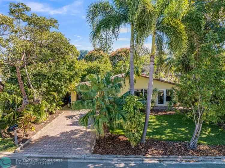 Single-family house For Sale in 1406, Northeast 16th Terrace, Fort Lauderdale, Florida