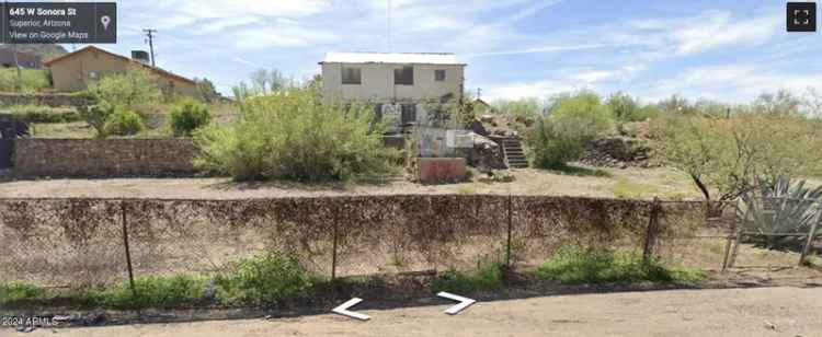 Single-family house For Sale in 645, West Sonora Street, Superior, Arizona