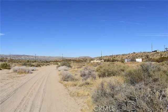 Land For Sale in Yucca Valley, California