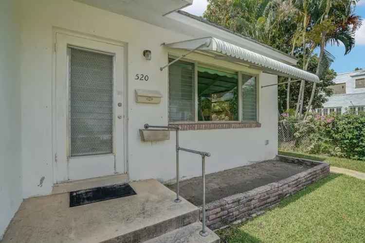 Single-family house For Sale in 520, 30th Street, West Palm Beach, Florida