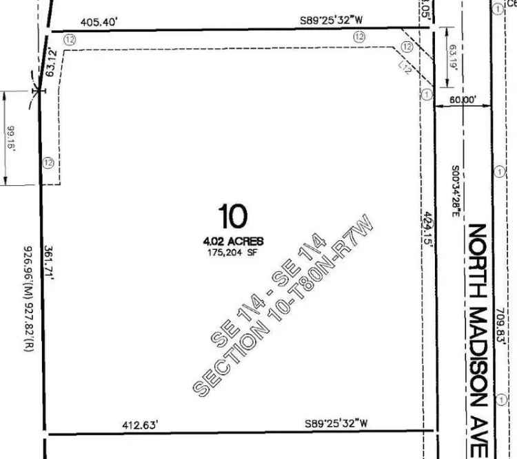 Land For Sale in North Liberty, Iowa