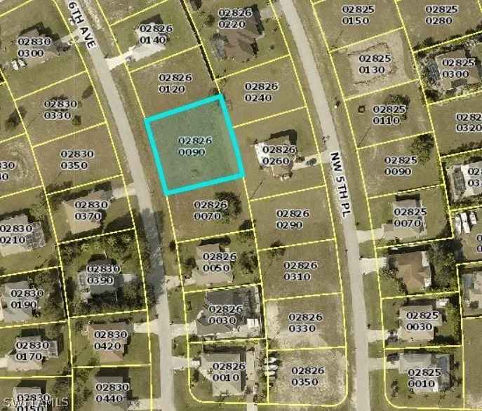 Land For Sale in 3055, Northwest 6th Avenue, Cape Coral, Florida