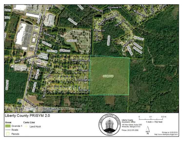 Land For Sale in Hinesville, Georgia