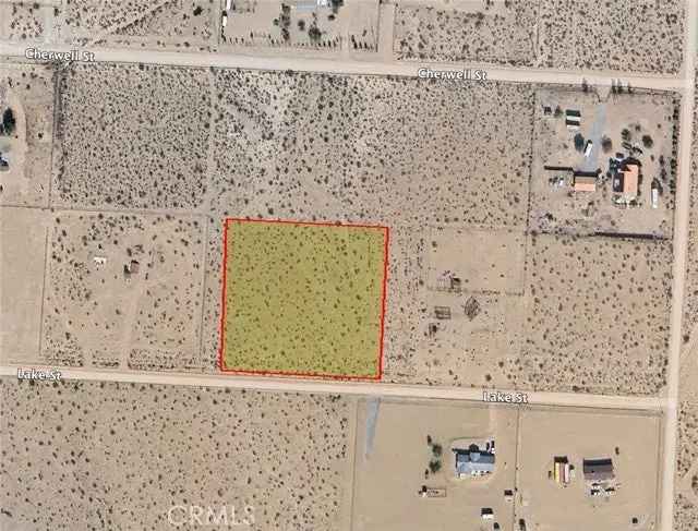 Land For Sale in Lucerne Valley, California