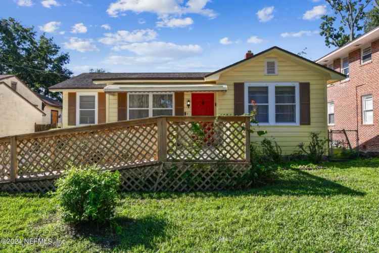 Single-family house For Sale in 1428, Wolfe Street, Jacksonville, Florida