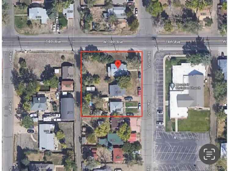 Land For Sale in 1399, Benton Street, Lakewood, Colorado