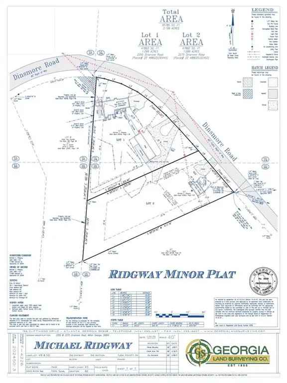 Single-family house For Sale in 2275, Dinsmore Road, Milton, Georgia