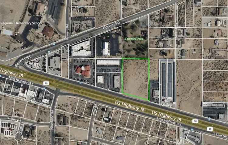 Land For Sale in Apple Valley, California