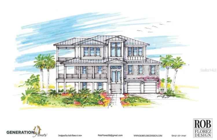 Land For Sale in 23, Oceanside Circle, Saint Augustine Beach, Florida