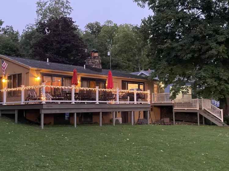 Fully Furnished Lakefront Home Rental Conesus Lake