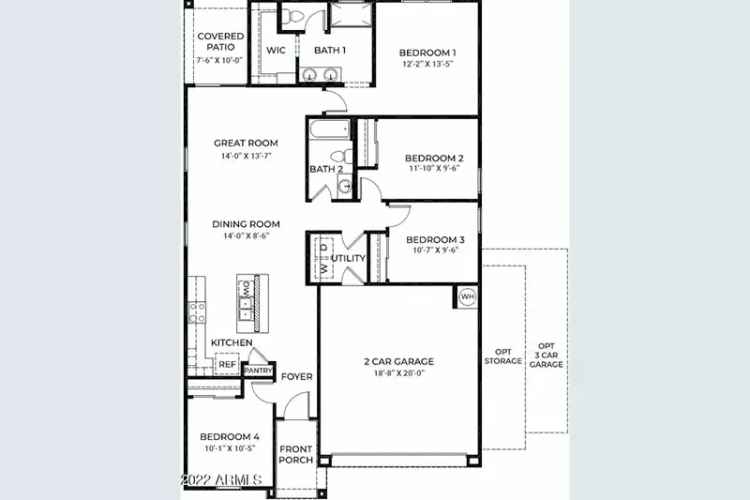 Single-family house For Sale in 1615, South 239th Drive, Buckeye, Arizona