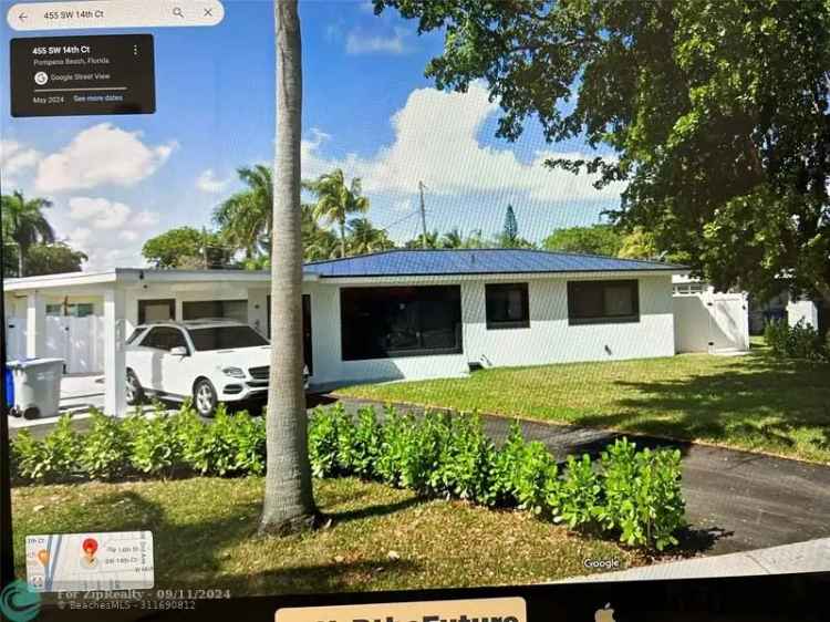 Single-family house For Sale in 455, Southwest 14th Court, Pompano Beach, Florida