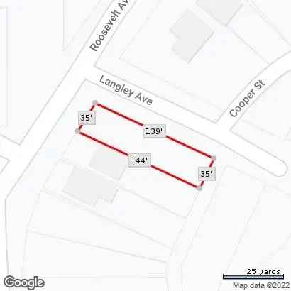 Land For Sale in 1929, Roosevelt Avenue, Indianapolis, Indiana