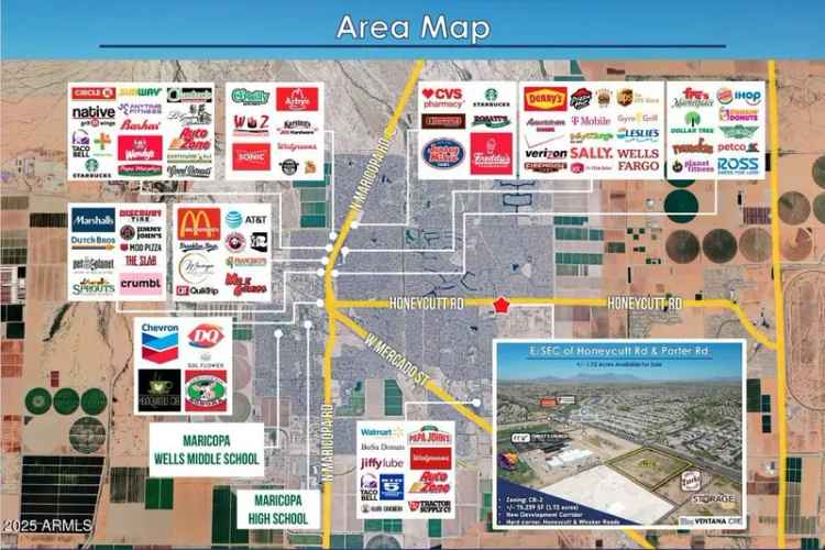 Land For Sale in 41011, West Honeycutt Road, Maricopa, Arizona