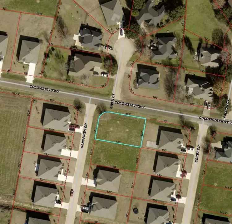 Land For Sale in 101, Sandpiper Drive, Texas