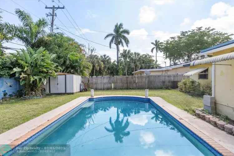 Single-family house For Sale in Fort Lauderdale, Florida