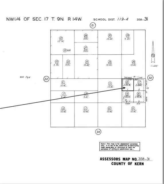 Land For Sale in Rosamond, California