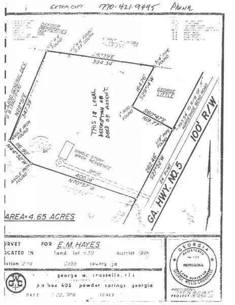 Land For Sale in Marietta, Georgia