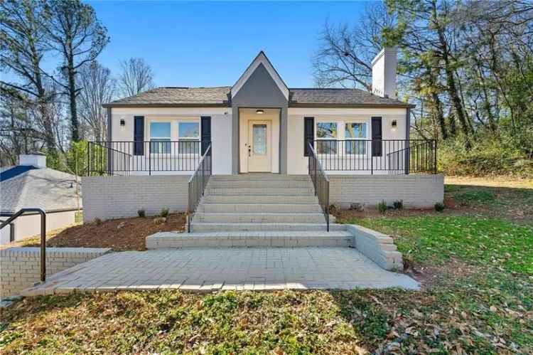 Single-family house For Sale in 1630, Ezra Church Drive Northwest, Atlanta, Georgia