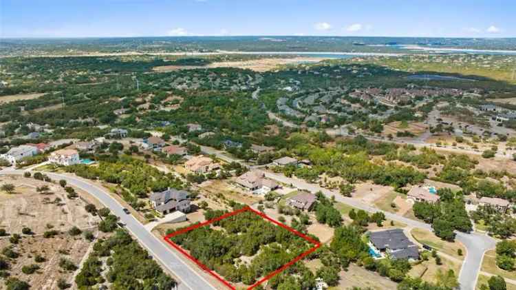 Land For Sale in 207, Palazza Alto Drive, Lakeway, Texas