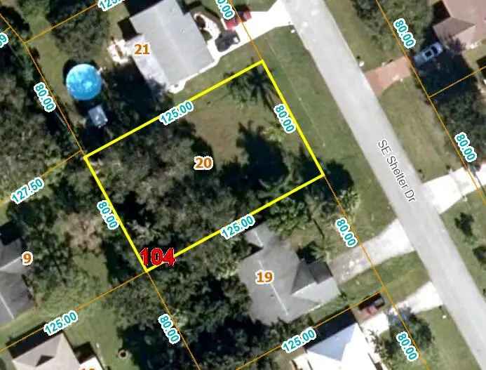 Land For Sale in 2242, Southeast Shelter Drive, Port Saint Lucie, Florida