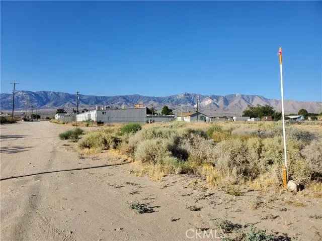 Land For Sale in Lucerne Valley, California