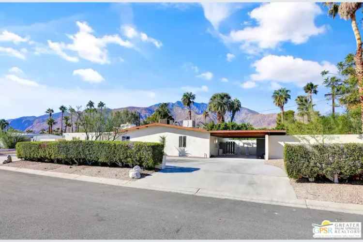 Single-family house For Sale in 2341, North Duane Road, Palm Springs, California