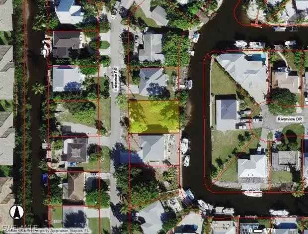 Land For Sale in 3405, Lakeview Drive, East Naples, Florida