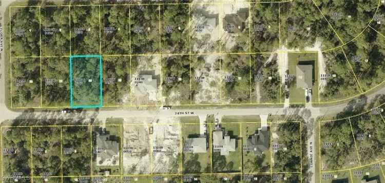 Land For Sale in 2614, 34th Street West, Florida