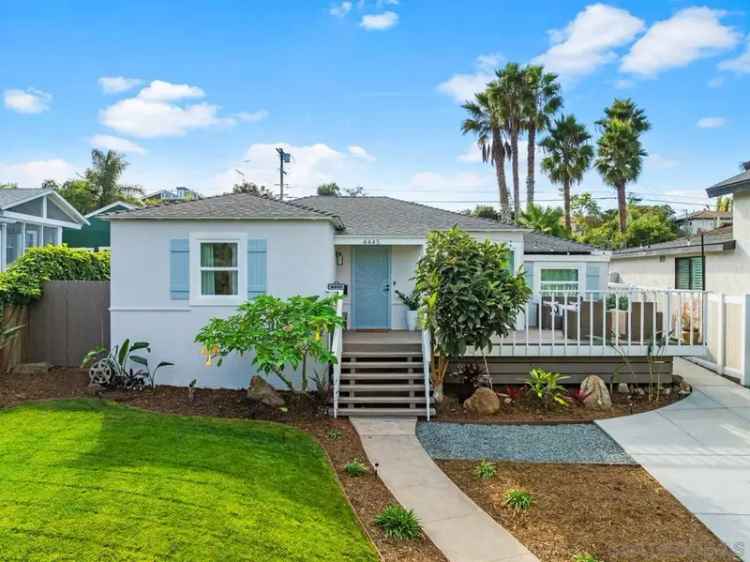 Single-family house For Sale in 4445, Brighton Avenue, San Diego, California