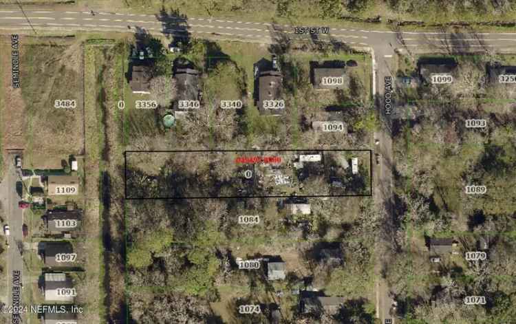 Land For Sale in 1088, Hood Avenue, Jacksonville, Florida