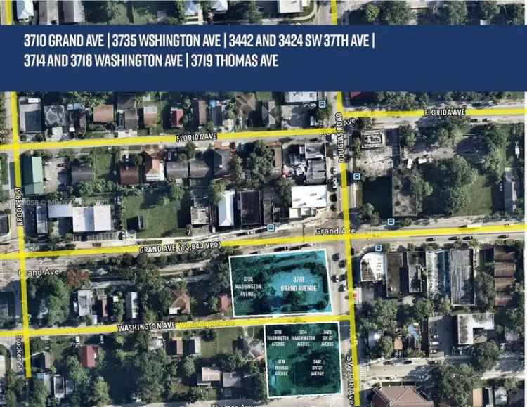 Land For Sale in 3714, Washington Avenue, Miami, Florida