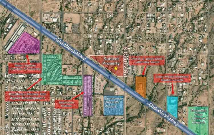 Land For Sale in 2140, East Old West Highway, Apache Junction, Arizona