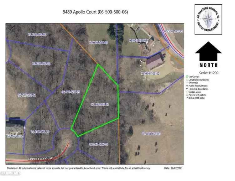 Land For Sale in 9489, Apollo Court, Galena, Illinois