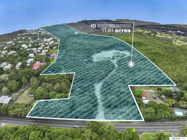 Land For Sale in Captain Cook, Hawaii